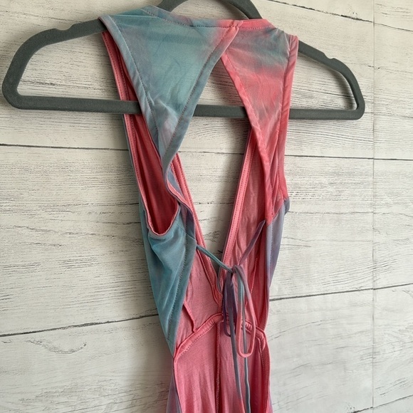 Fashion Nova Open Back Tie Dye Mini Dress | SIZE XS - Picture 8 of 9